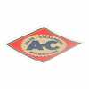 Allis Chalmers D14 Decal, 6 inch Diamond, Orange Background, Mylar