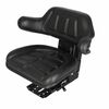 John Deere 530 Seat Assembly - Grammer Style, Vinyl, Black