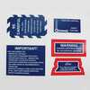 Ford 2N Ford Instructions Decal Set