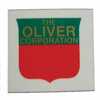 Oliver 77 Oliver Decal Set, Shield, 1-1\2 inch Red and Green, Mylar