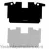 Farmall 3788 Cab Foam Floor Mat with Padding, Black