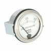 Minneapolis Moline GVI Oil Pressure Gauge Stainless Steel Bezel, Restoration Quality