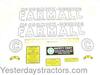 Farmall C Decal Set