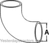 Oliver 1850 Radiator Hose, Lower