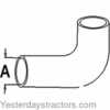 Oliver Super 88 Radiator Hose - Upper