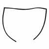 John Deere 4650 Weather Strip Seal, Door Trim