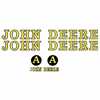 John Deere A Hood Decal, A