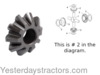 Massey Ferguson 65 Differential Pinion Gear