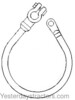 Massey Ferguson 65 Battery Cable