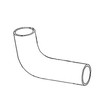 Farmall 606 Radiator Hose, Upper