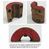 Farmall C Rear Wheel Clamp, Used