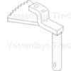 Farmall B Brake Pedal Shaft, RH