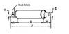 Massey Ferguson 1805 Muffler, Vertical