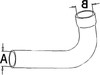 Allis Chalmers D19 Radiator Hose, Lower