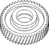 Massey Ferguson 50 Gear, Timing Idler, Lower