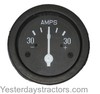 Ford 2N Ammeter, Black, Flat Bezel