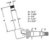 Case 1070 Front Spindle