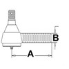 Case 930 Tie Rod End