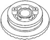 John Deere 4020 Crankshaft Dampener Pulley