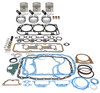 Ford 2000 Basic Overhaul Kit, 158 Gas, .030 Pistons