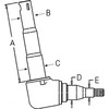 Ford 3000 Spindle, LH