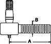 Ford 3000 Drag Link End, Front