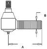 John Deere 4430 Tie Rod End