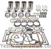 Farmall B Engine Overhaul Kit, Comprehensive, Less Bearings with Flat Head Pistons