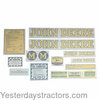 John Deere M Decal Set, Die Cut Vinyl