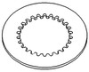 John Deere 420 Steering Clutch Disc, Fiber