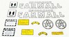 Farmall Super A Decal Set