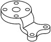 John Deere 4010 Steering Arm, Center