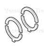 Ford 1710 Thrust Bearing Set, Standard