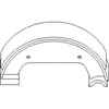 Ford 1700 Brake Shoe, Set of 2