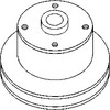 John Deere 2510 Water Pump Pulley, Bolt On