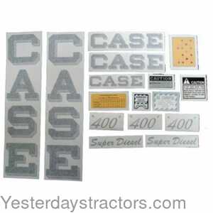 Case 400 Case 400 Super Diesel Decal Set 100381