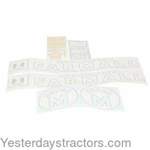 Farmall Super M International Decal Set 100938