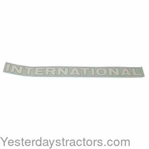 Farmall 350 International Hood Decal 101031