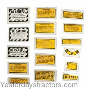 Farmall 350 International Decal Set 101084