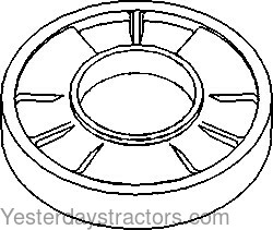 Farmall 3688 Brake Piston 104655C1