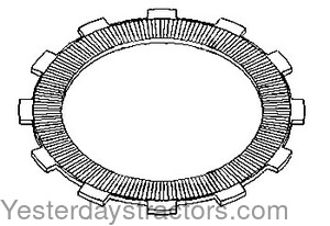 Oliver 1550 PTO Clutch Plate 105650A