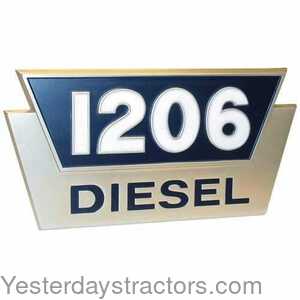 Farmall 1206 Side Emblem 108480