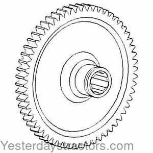 Farmall 856 IPTO Driven Gear 111652