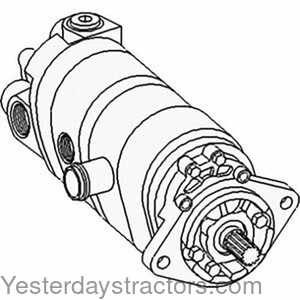 Case 2470 Hydraulic Pump 127153