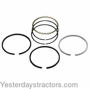 Oliver Super 77 Piston Ring Set - 3.750 inch Overbore - Single Cylinder 128902