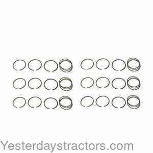 Oliver Super 88 Piston Ring Set - 3.750 inch Overbore - 6 Cylinder 128981