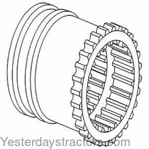 Massey Ferguson 285 Planetary Shifter Coupler 151825