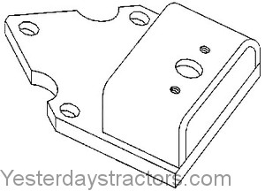 Oliver 1755 Front Drawbar Support 163582A