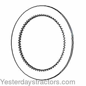 Case 2470 Steel Clutch Plate 164400