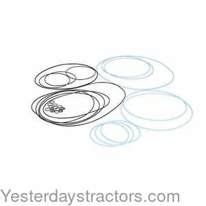 Case 1070 Clutch Repair Seal Kit 164459